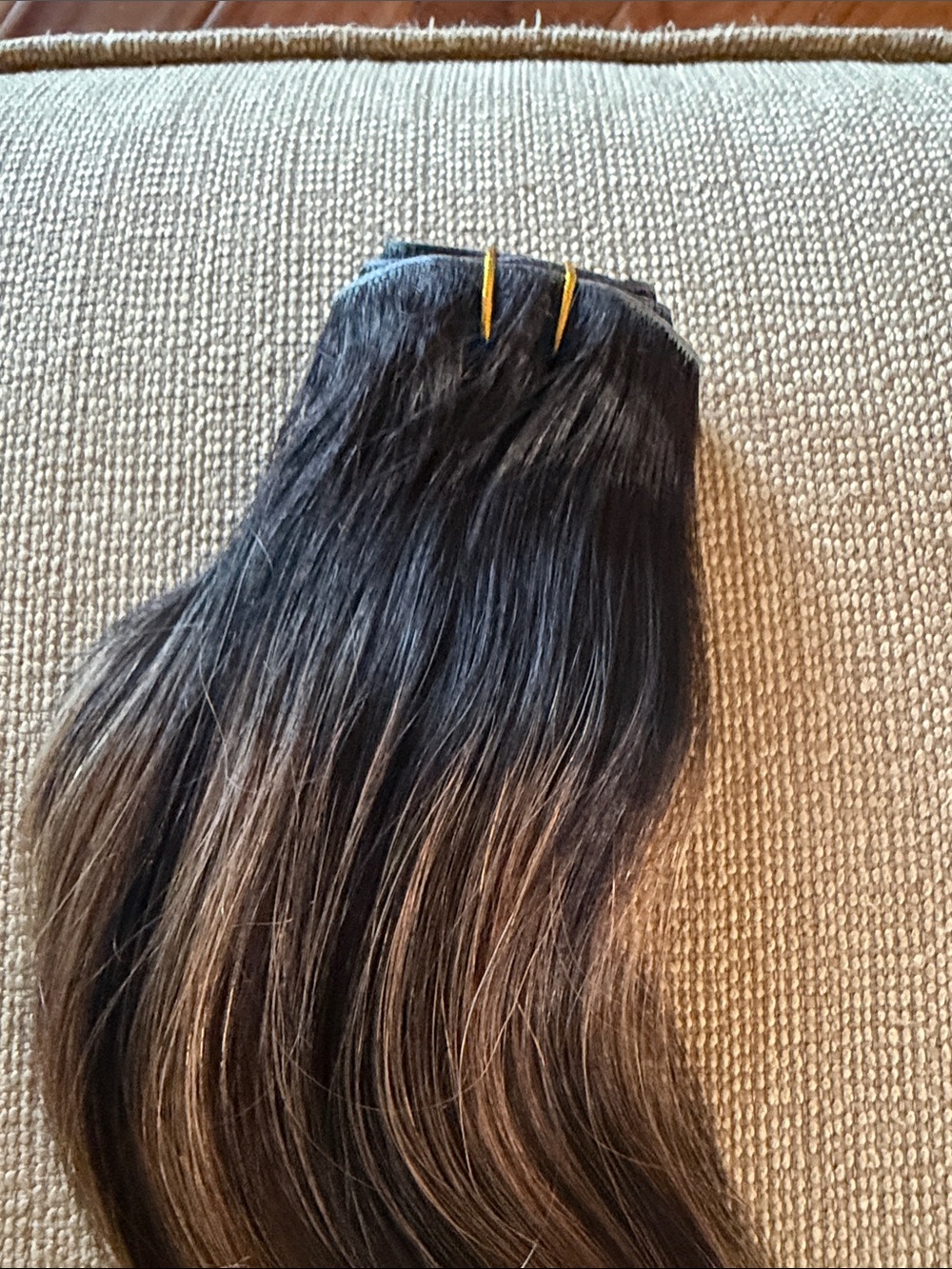 Goo Goo Hair Extensions  Clip In Hair T1B/6P1B 22”Inch - Picture 4 of 8